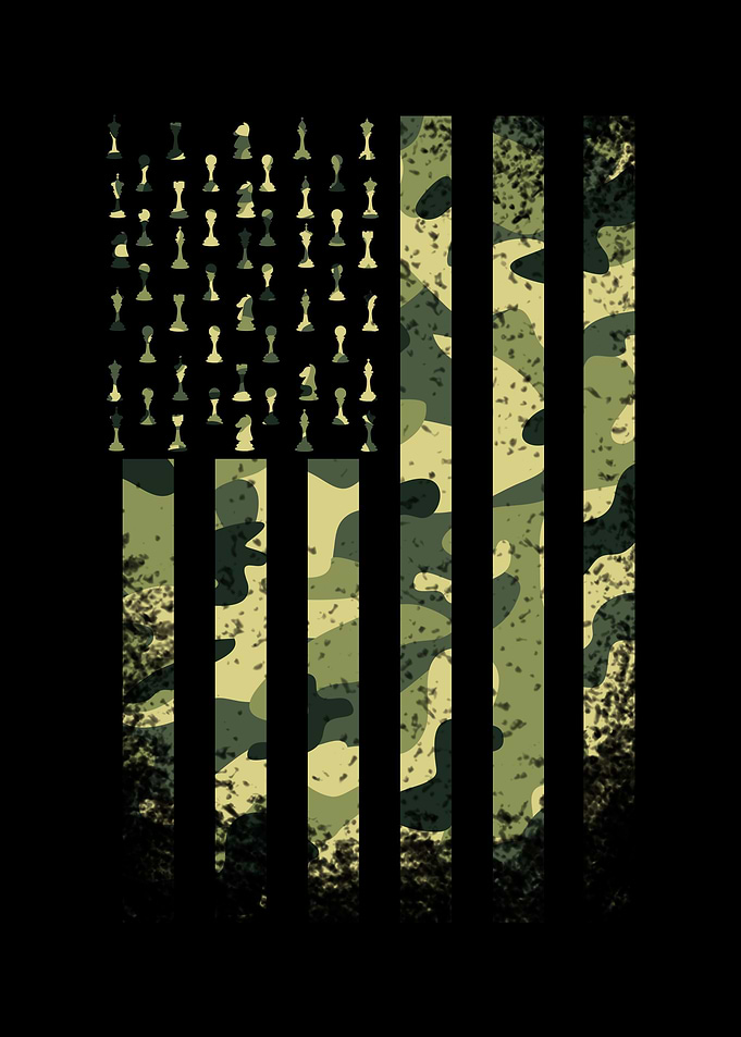 Chess USA Flag I