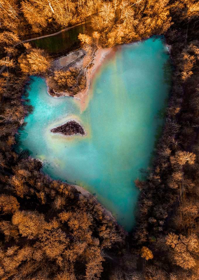 Heart in nature