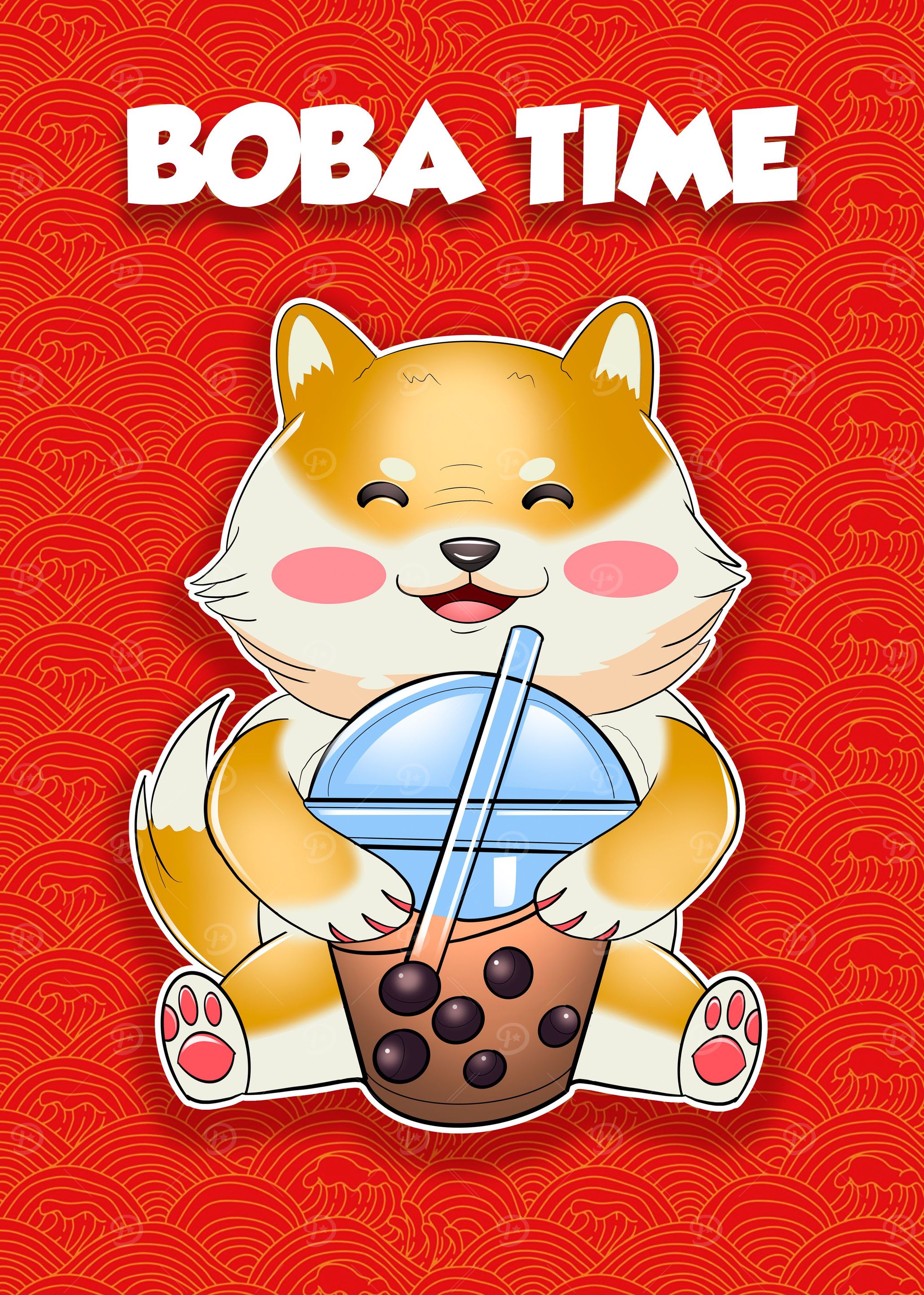 shiba inu boba time