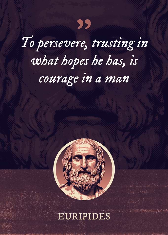 To persevere trusting in