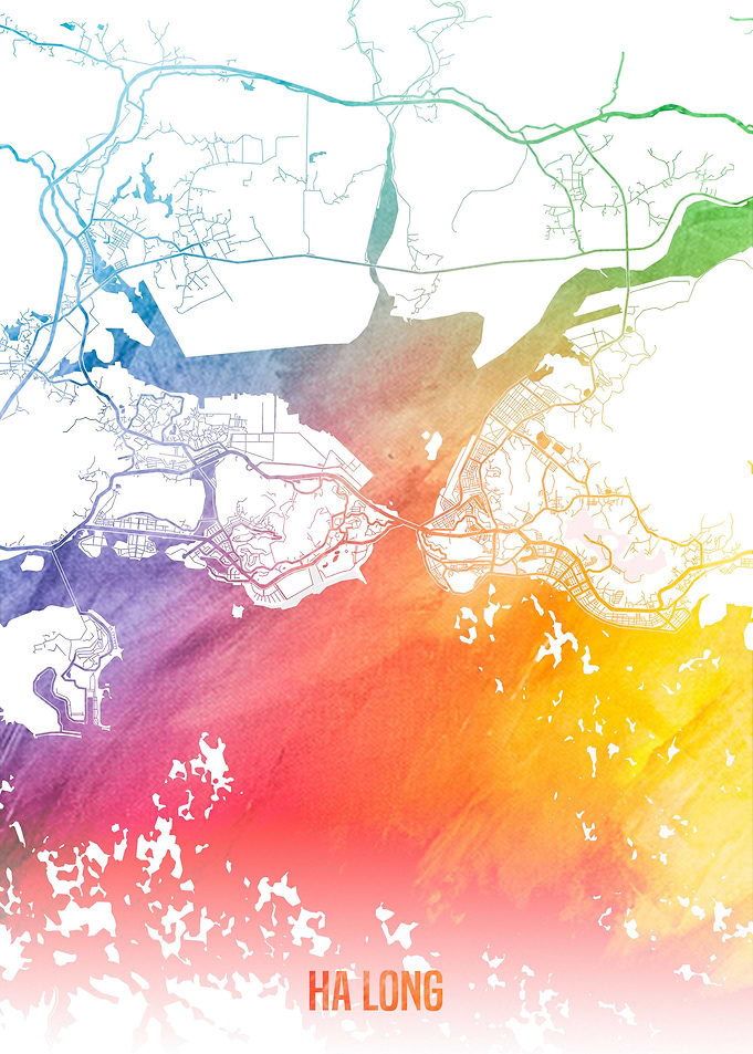 Ha Long map