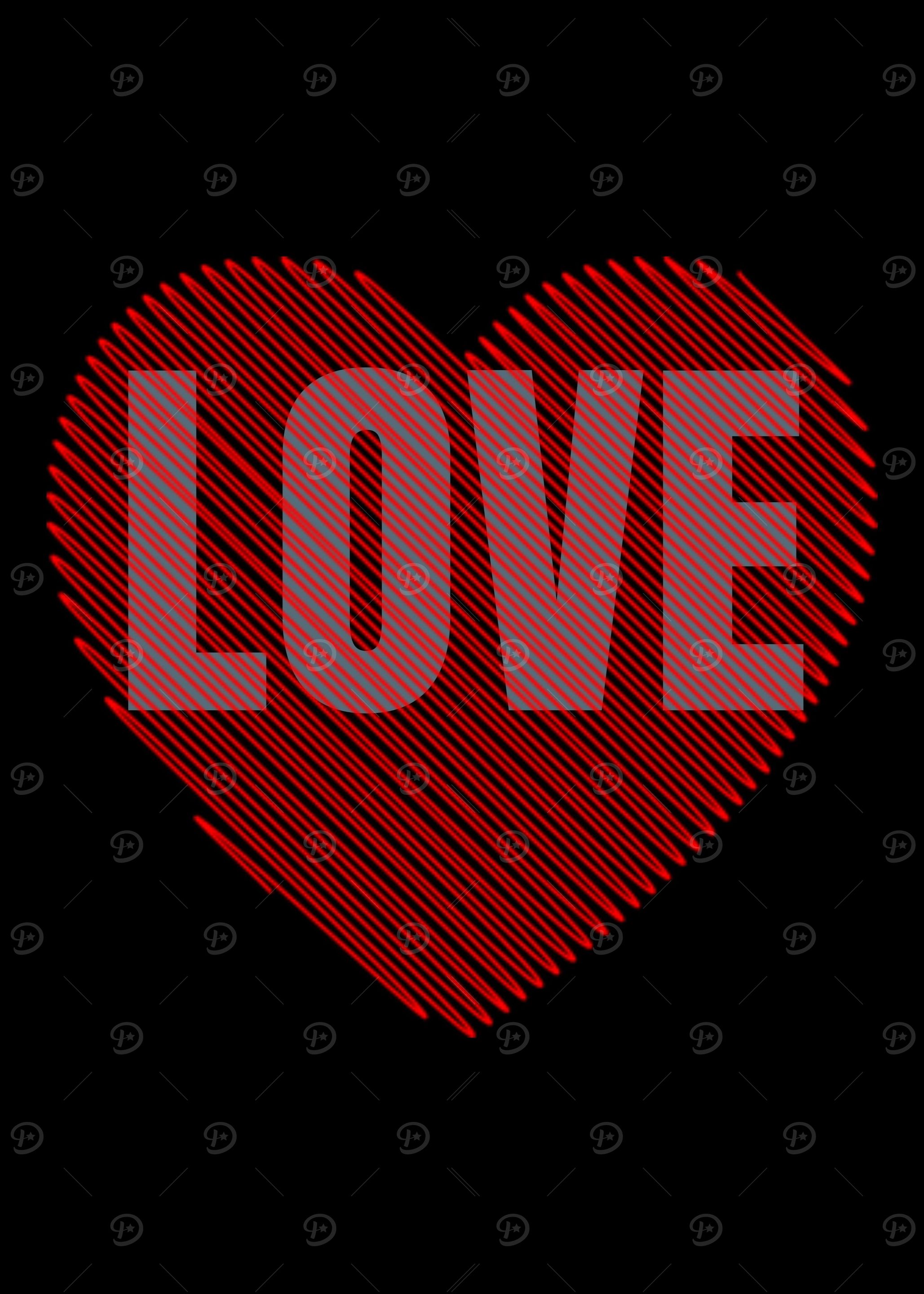 Love Heart Valentines Day