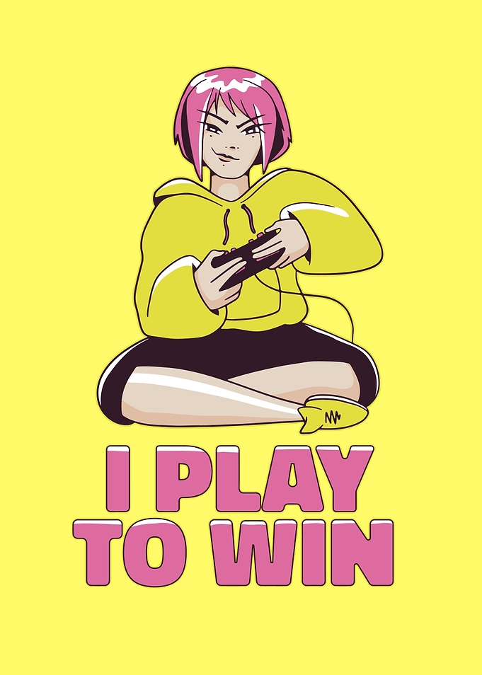 ANIME GAMER GIRL