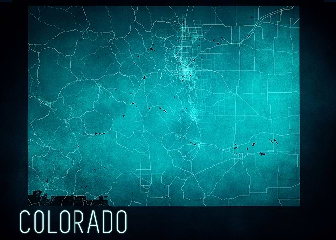 Colorado State Map