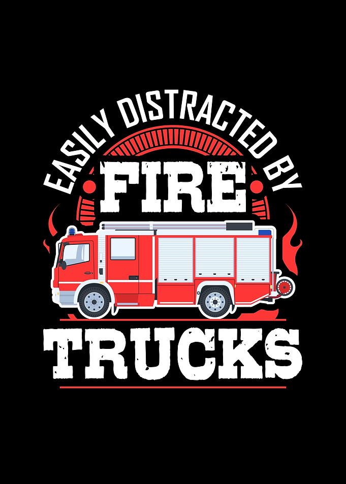 Distracted By Fire Trucks