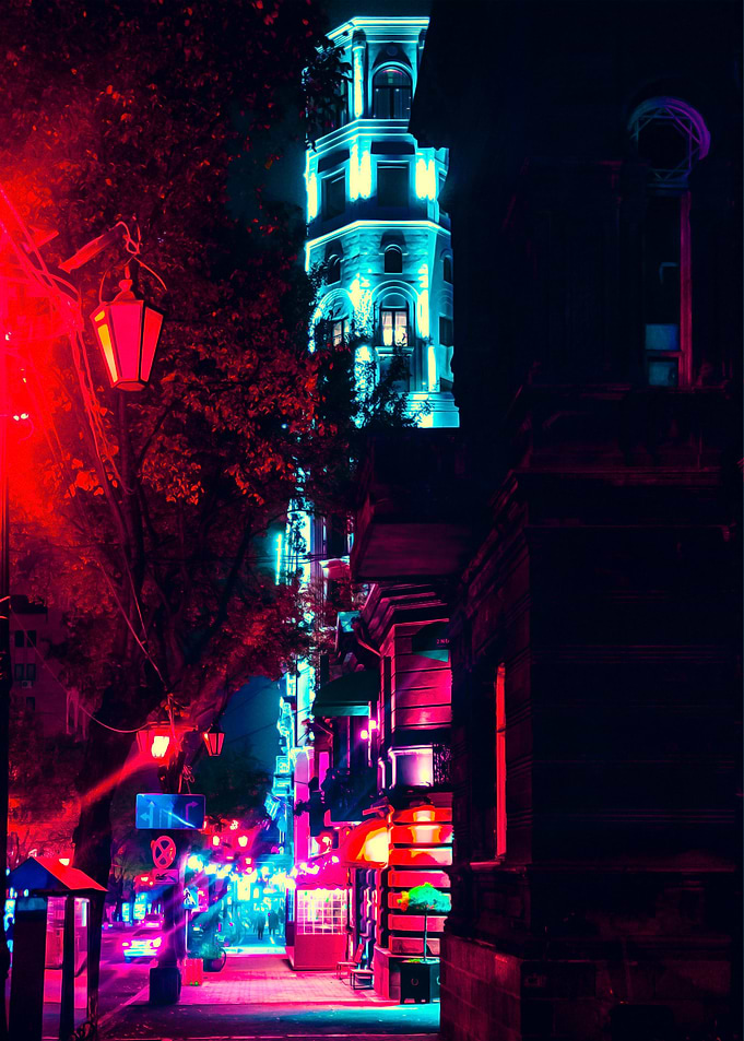 Neon in Armenia