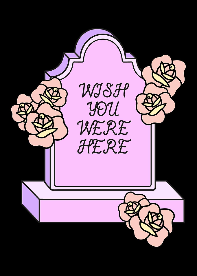 Pastel Goth Grave