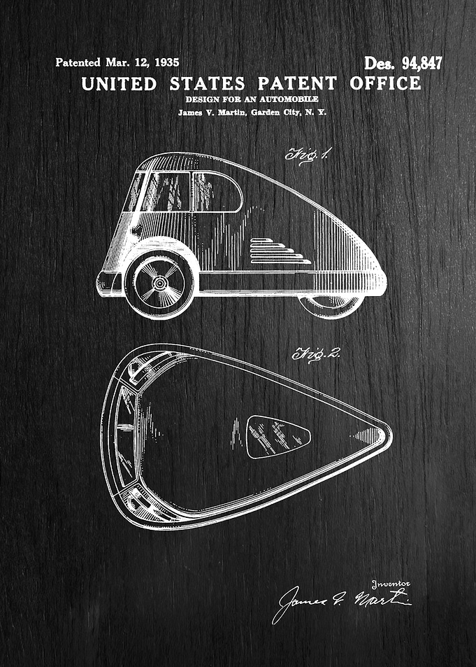 36 1935 Three Wheel Vehic