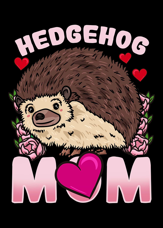 Hedgehog Hedgehog Mom Kawa