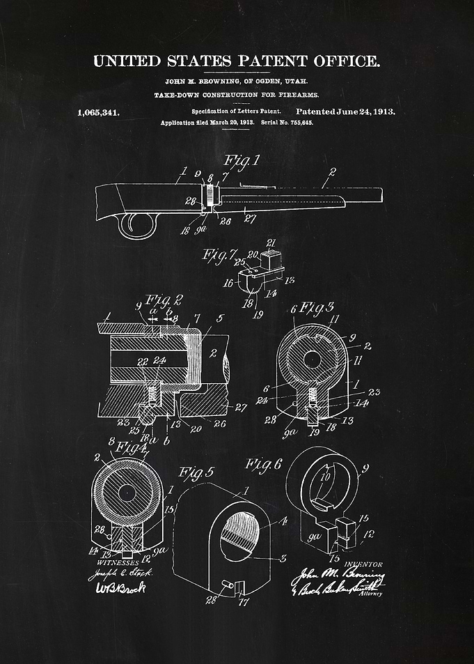43 Browning 1913 Firearm