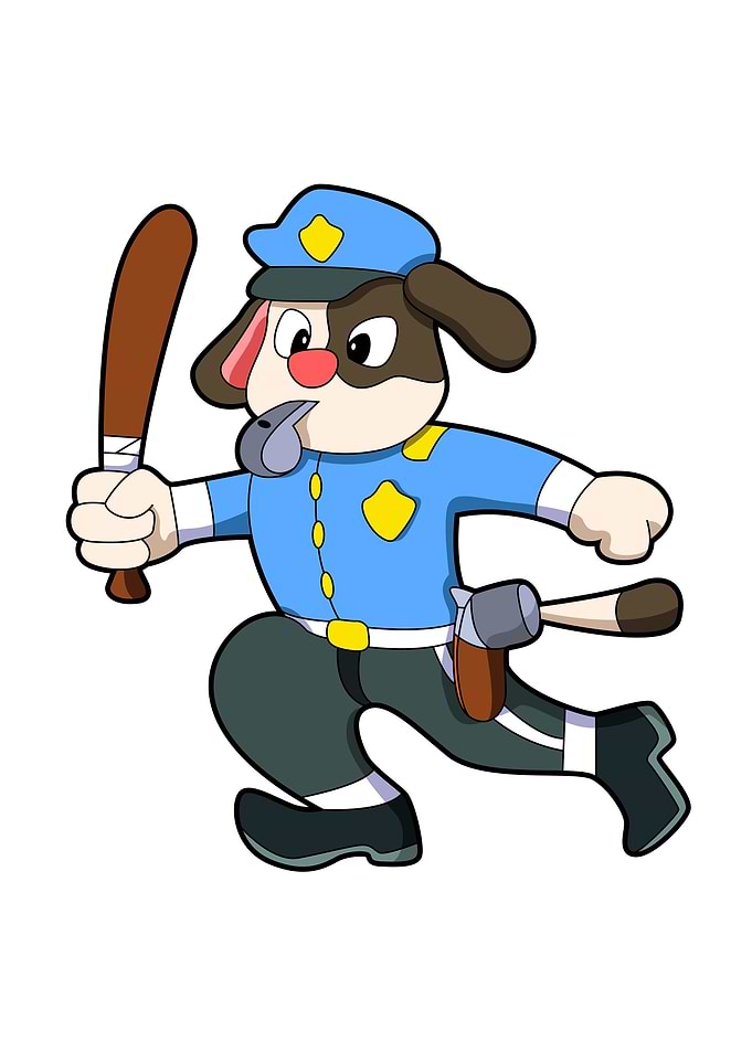 Dog Police Police officer