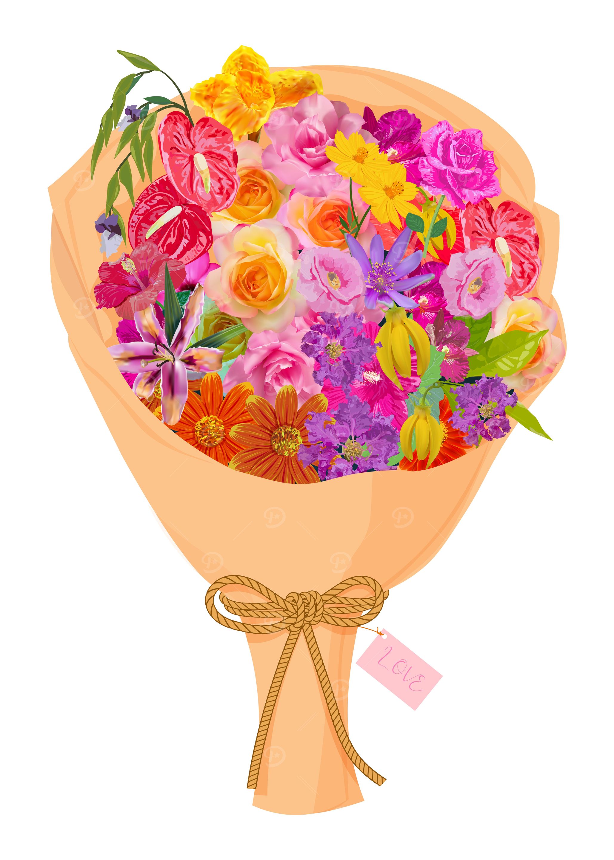 A bouquet of flower