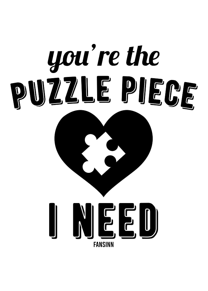 Puzzle Valentines Day Lov