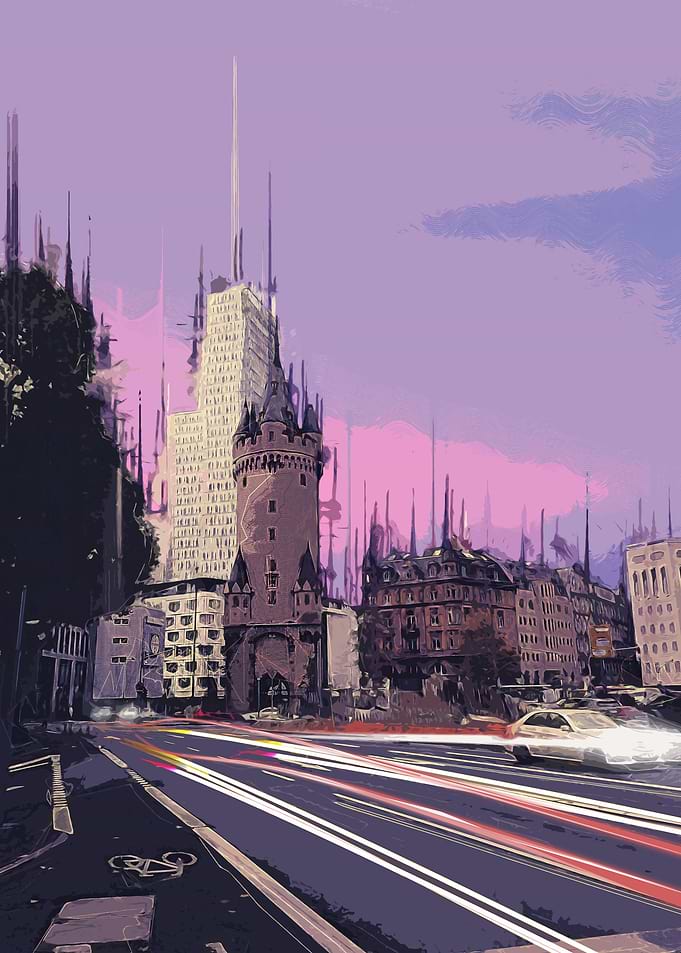 Frankfurt tower Germany