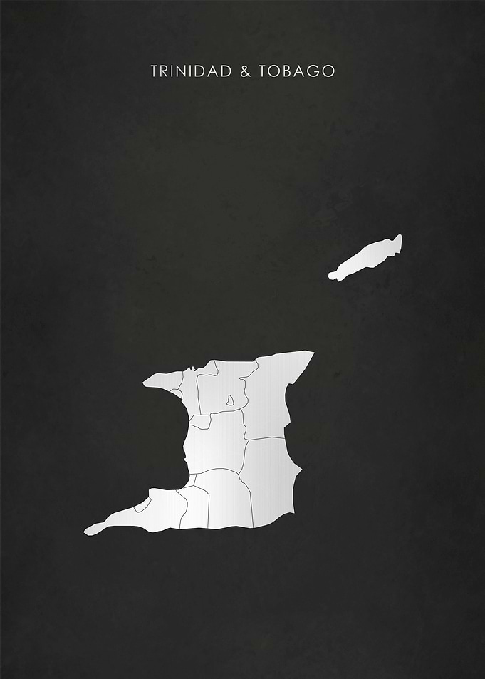 Trinidad and Tobago Map