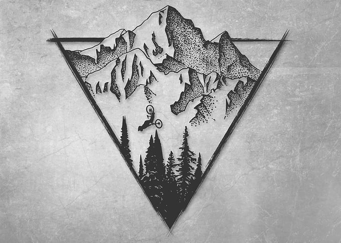 Forest Mountains Rider