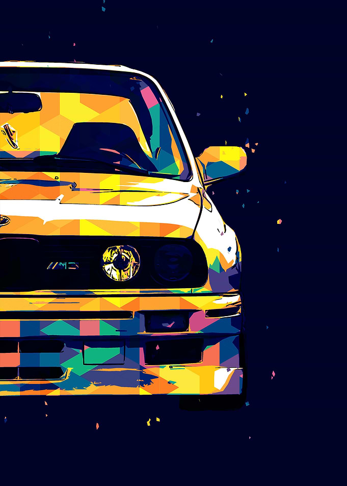 Retro Racing Car