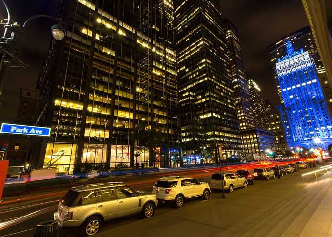 Park Avenue long exposure