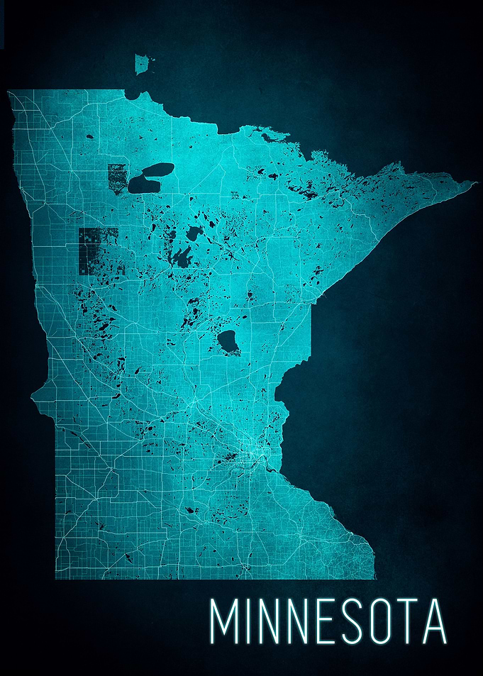 Minnesota State Map