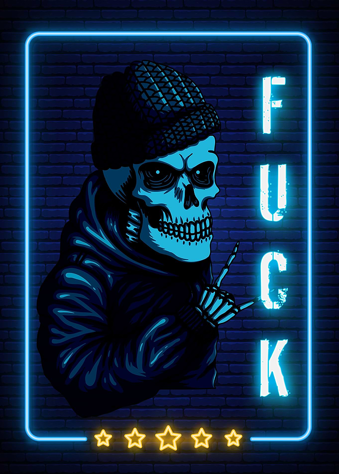 Demon Skull Gothic Devil