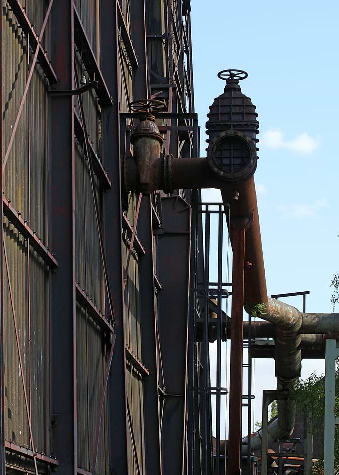 Abandon industrial factory
