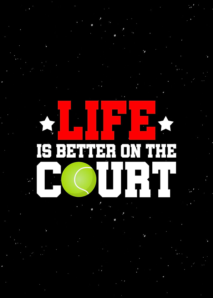 Tennis Player Wall Decor