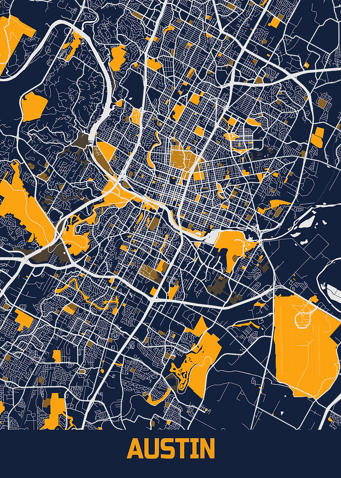 Austin Bluefresh Map