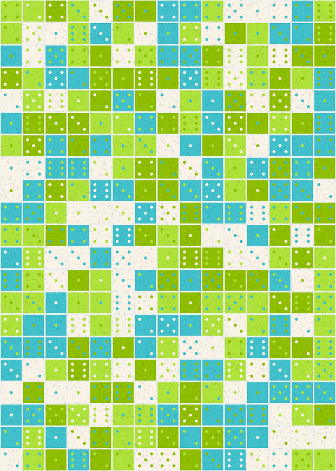 Abstract Dash Pattern