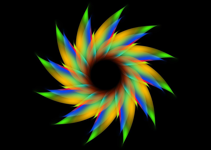 Shape trippy design party