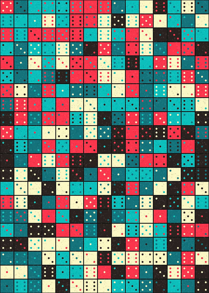 Abstract Dash Pattern