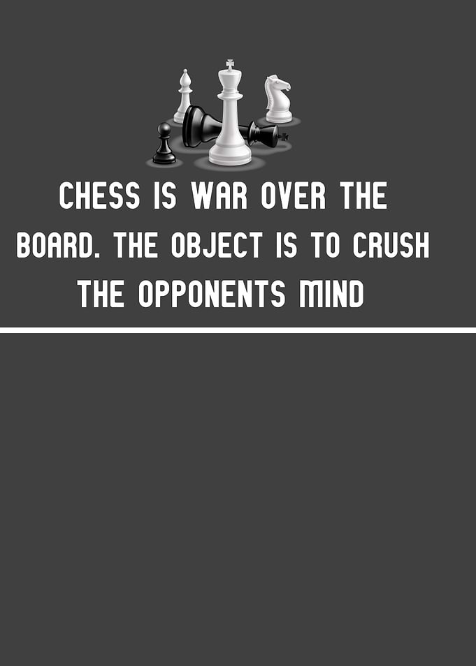 Chess is war