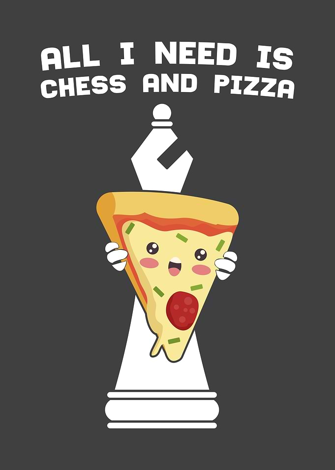 Chess and pizza