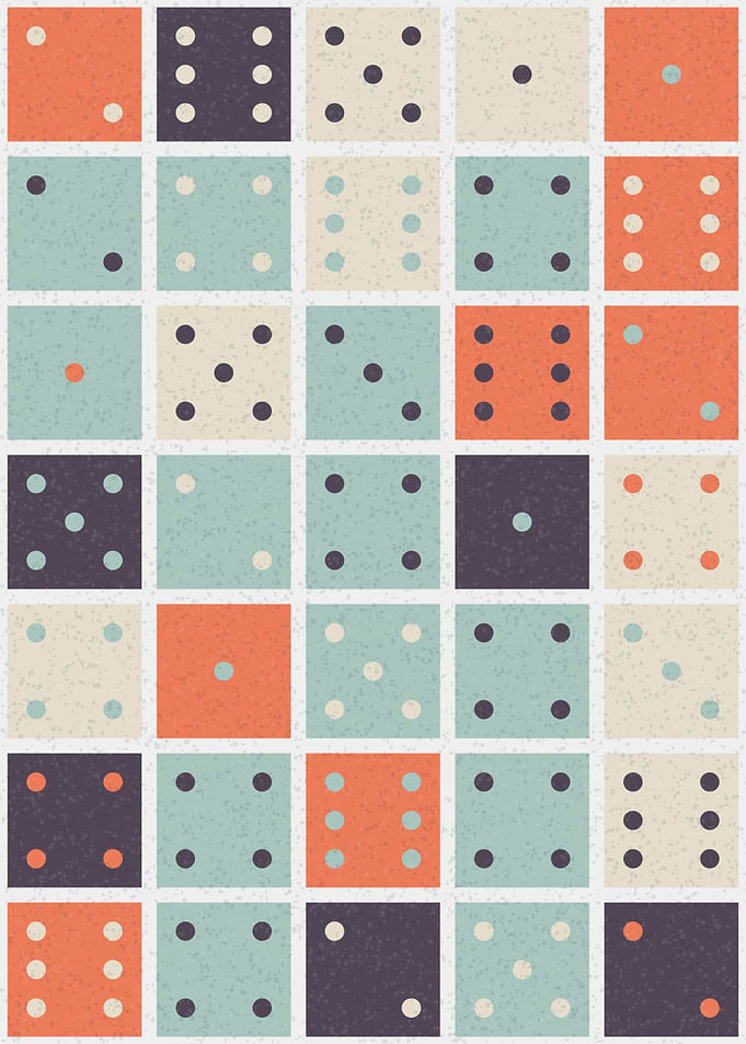 Abstract Dash Pattern