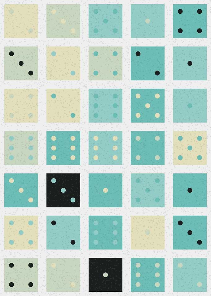 Abstract Dash Pattern