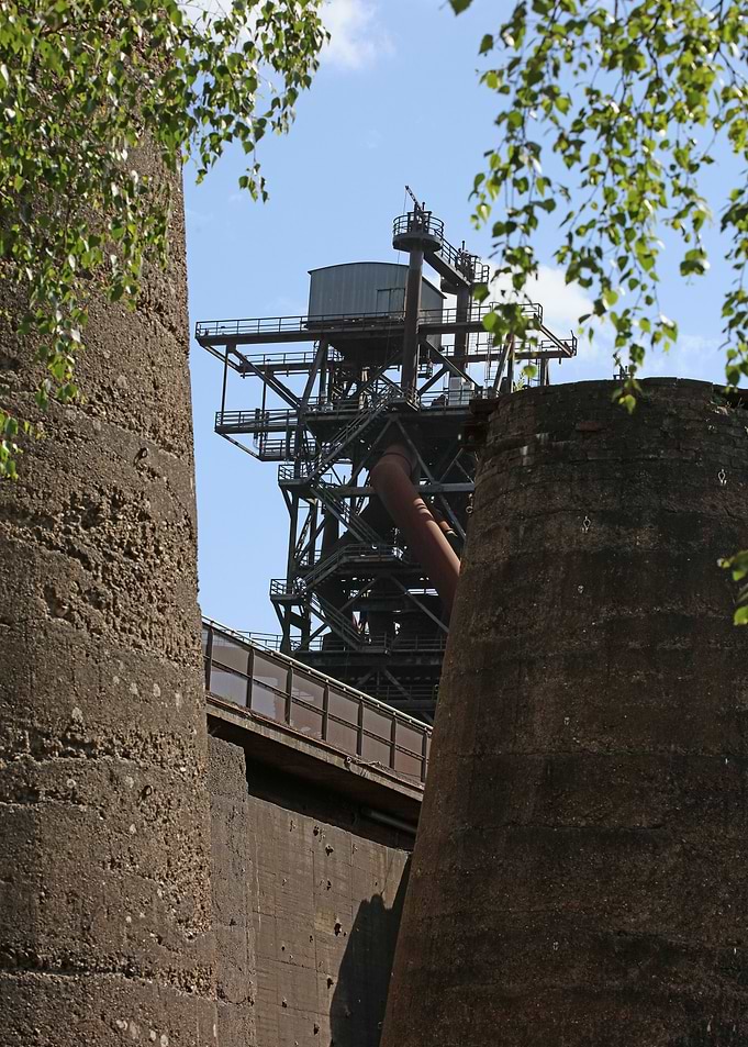 Abandon industrial factory