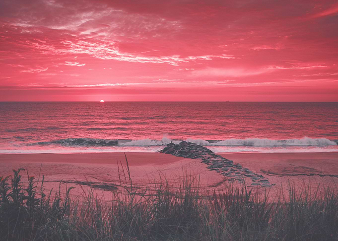 sunset beach