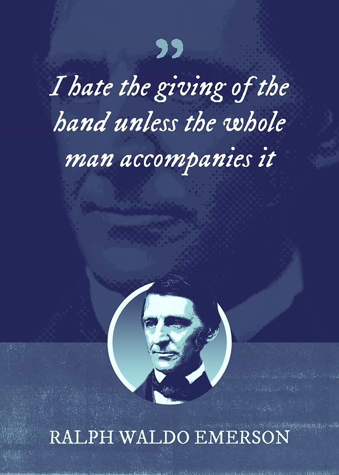 I hate the giving of the