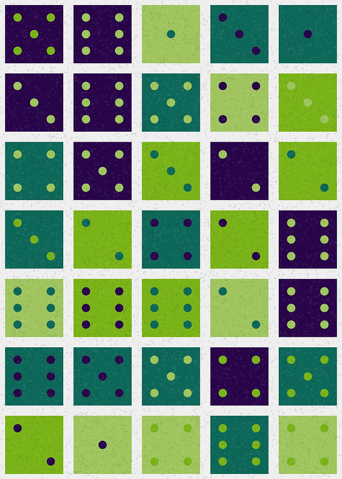 Abstract Dash Pattern
