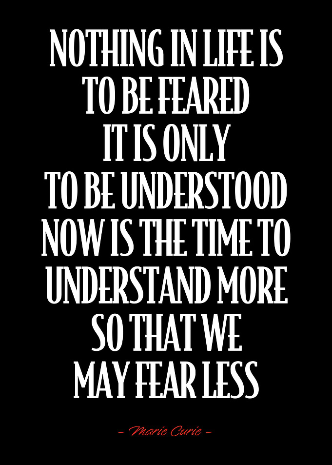 Marie Curie Quote