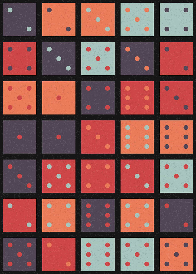 Abstract Dash Pattern