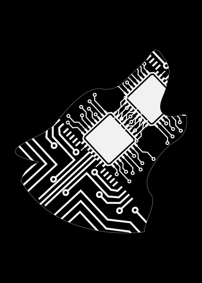 PCB Board Wolf Computer
