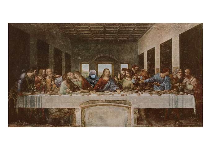 Last Supper with Bernie