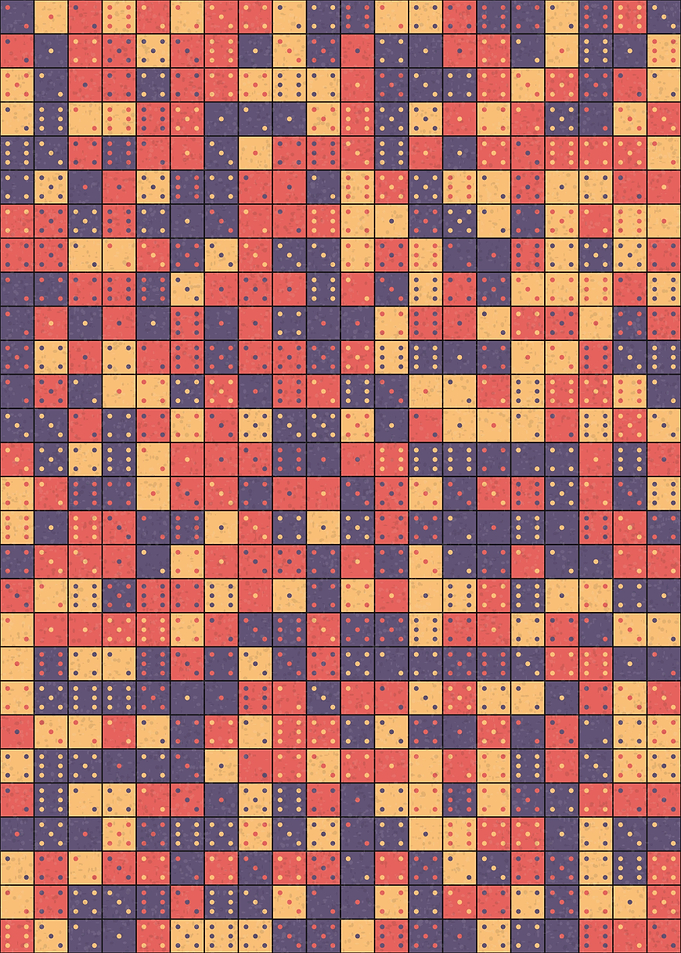 Abstract Dash Pattern