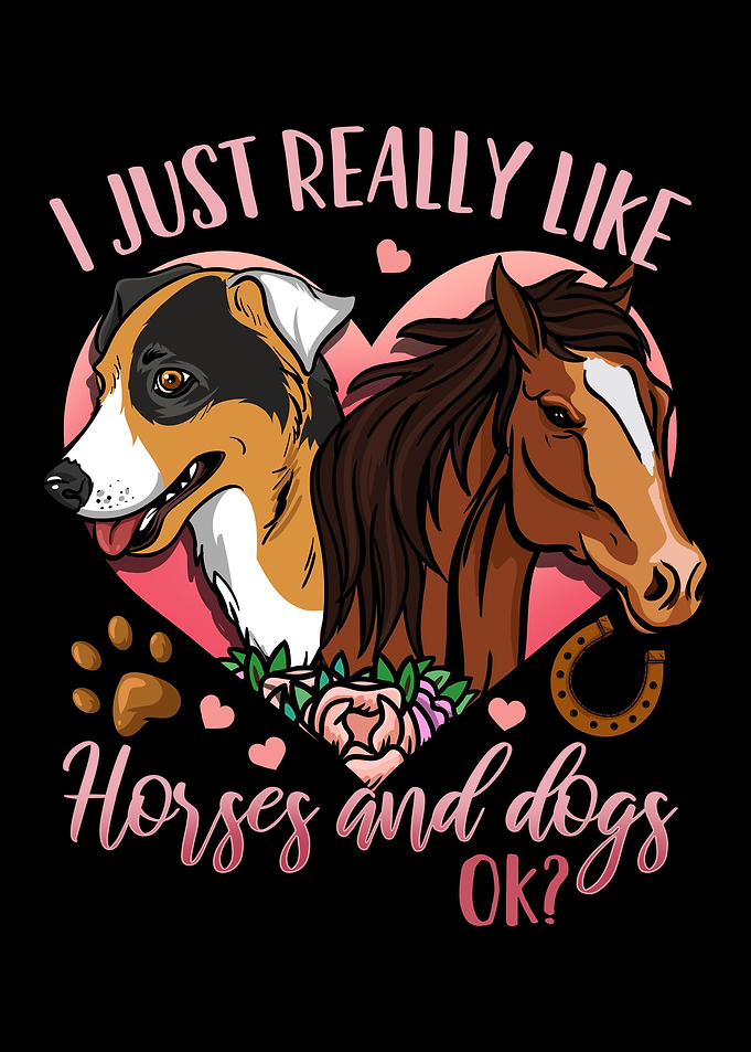 Horse Dog Horses And Dogs