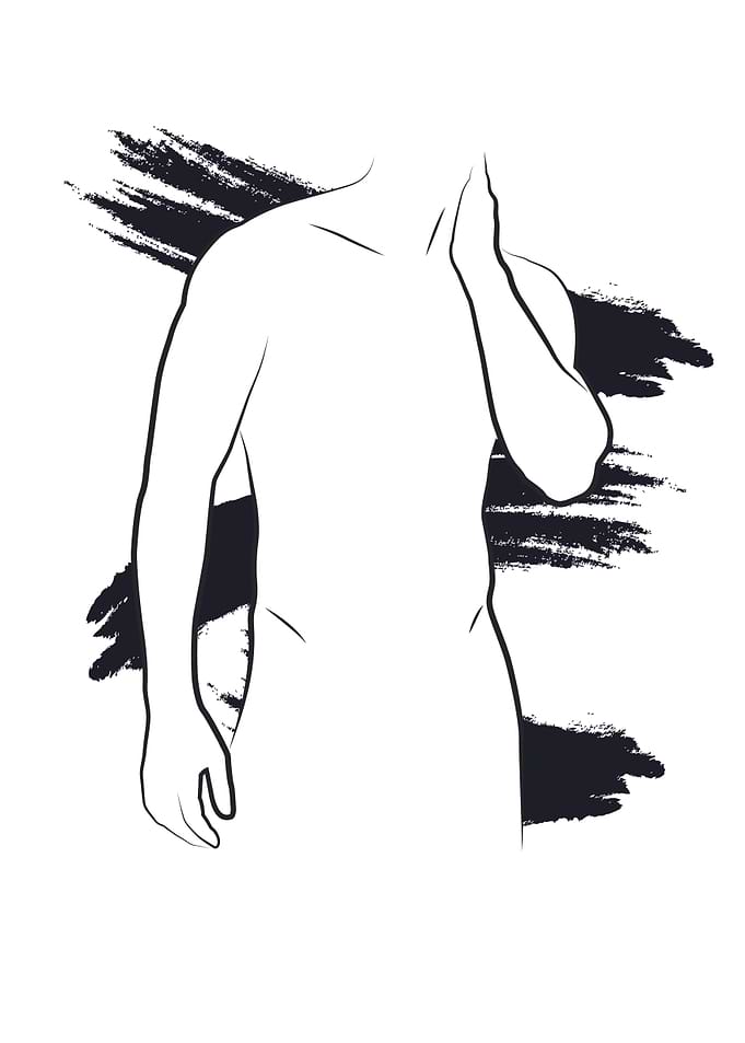Line Art Male Figure