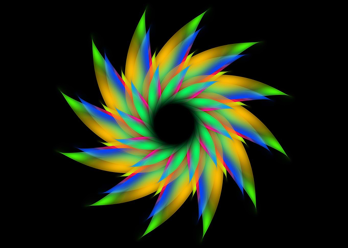 Shape trippy design party