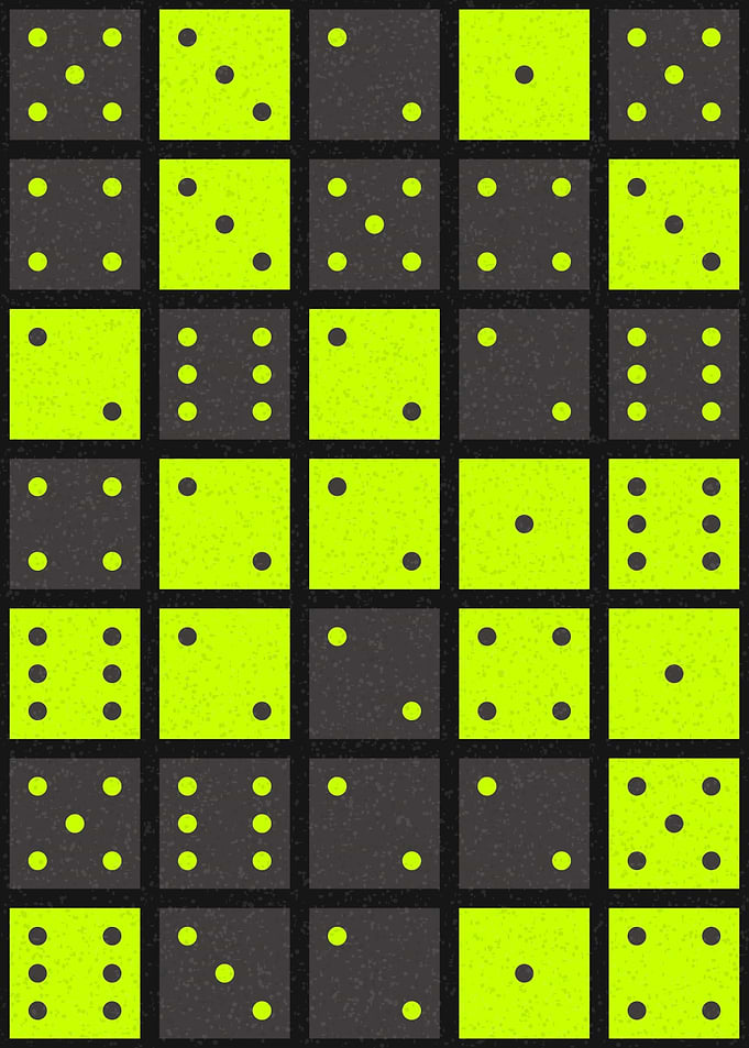 Abstract Dash Pattern