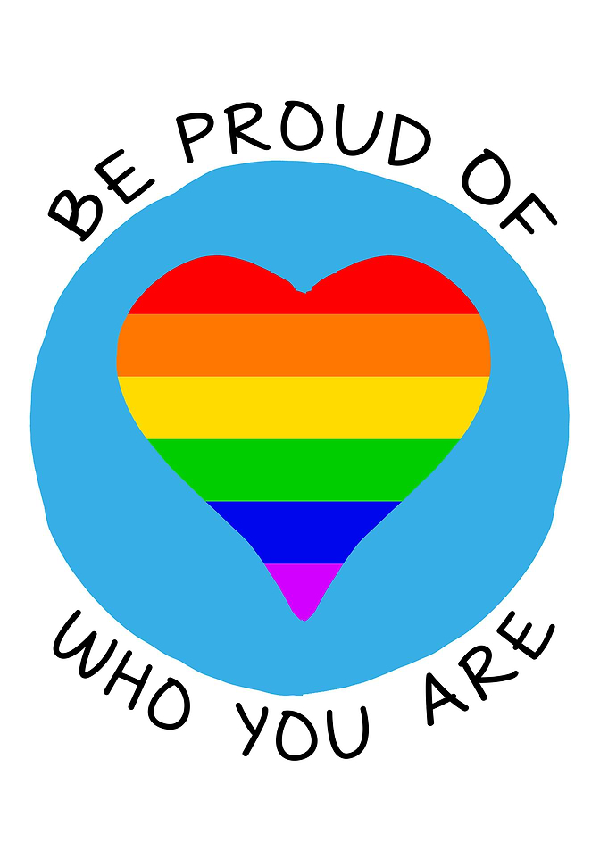 Be proud of who you are