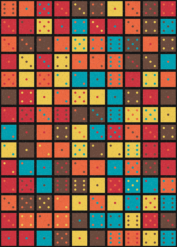Abstract Dash Pattern