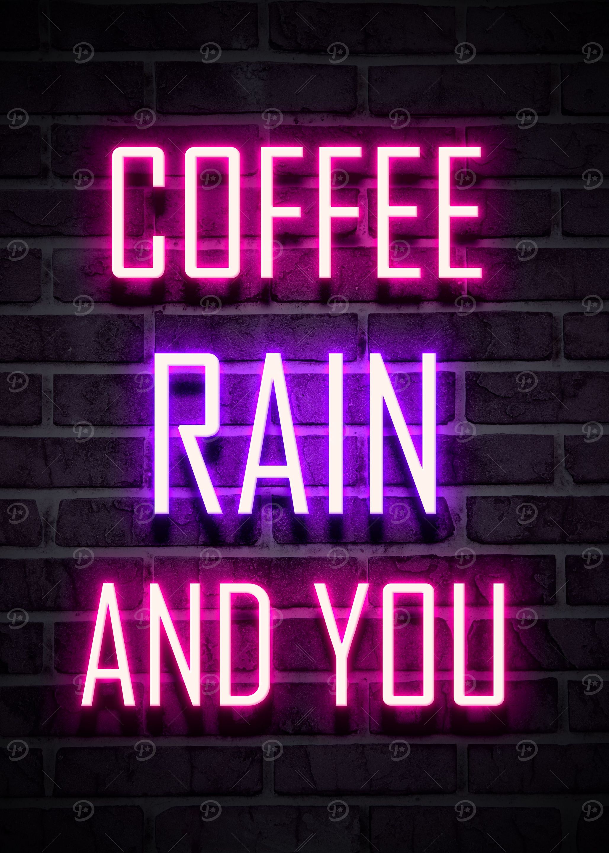 coffee rain and you
